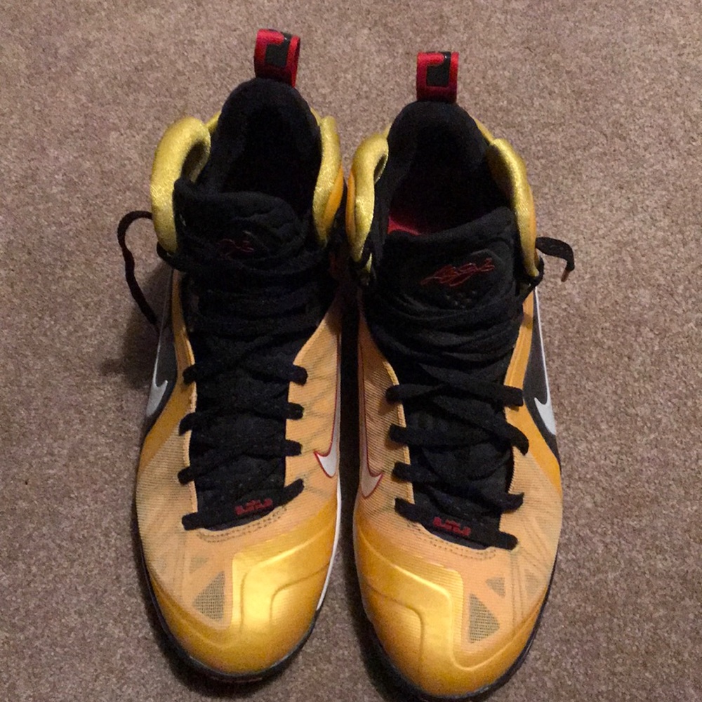Lebron James athletic shoes